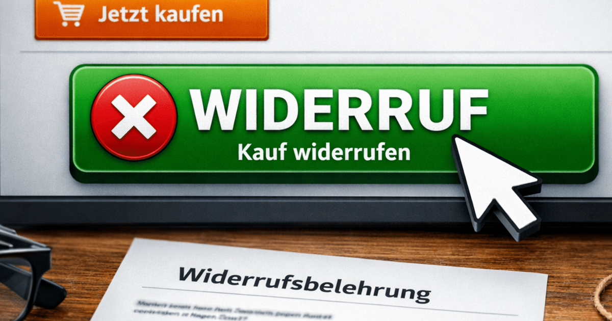 Widerrufsbutton kommt 2026: Neue Pflicht für Onlinehändlerinnen und ...