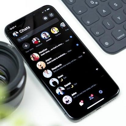 Chat-App auf einem iPhone