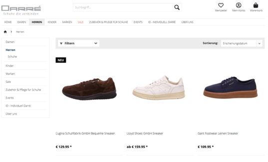 Der Shop von Darré